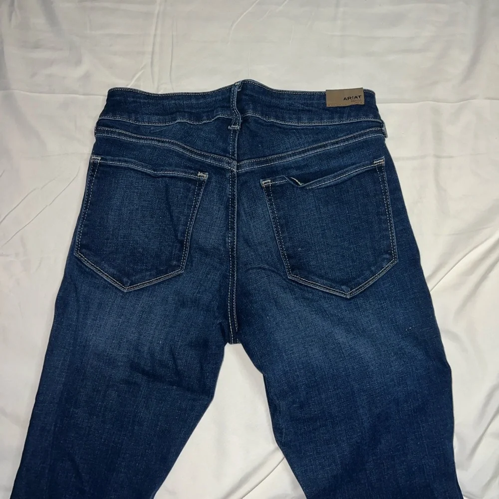 Ariat Women's Blue Studded Skinny Jeans - Picture 3 of 3